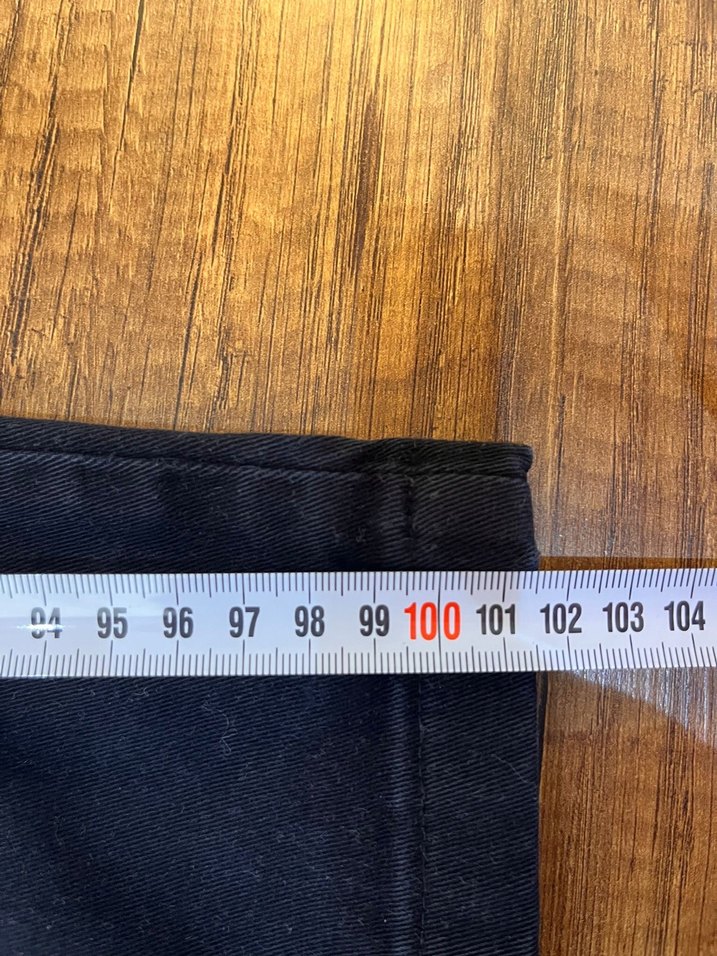 Erkek Siyah Bol Kesim Kot Pantolon - Görsel 5