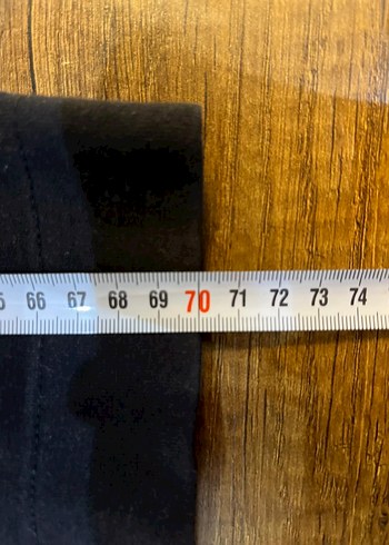 Erkek Siyah Denim Kısa Kollu Tişört - Görsel 2