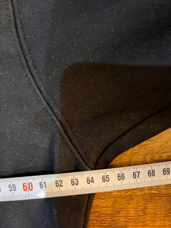 Erkek Siyah Denim Kısa Kollu Tişört - Görsel 4