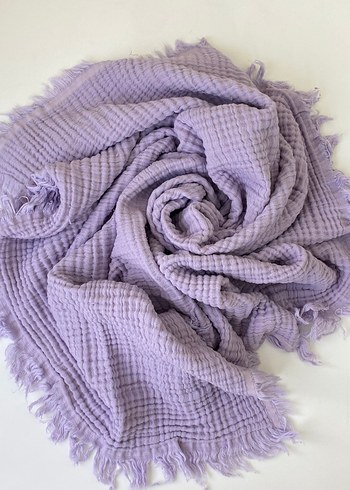 Lila Çocuk müslin Battaniye - Görsel 3