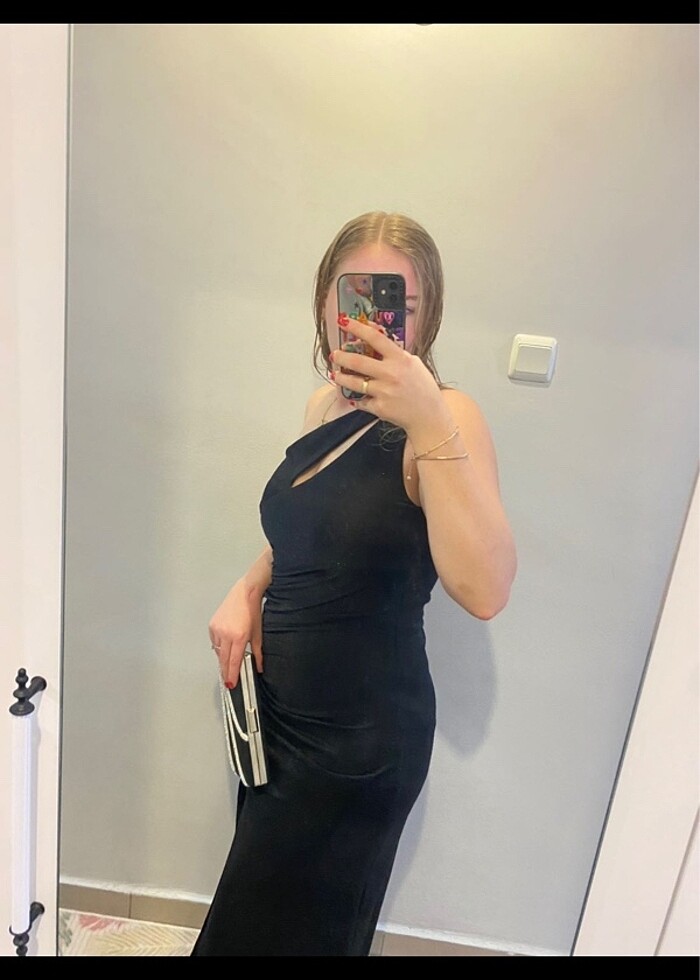 Siyah abiye - Görsel 4