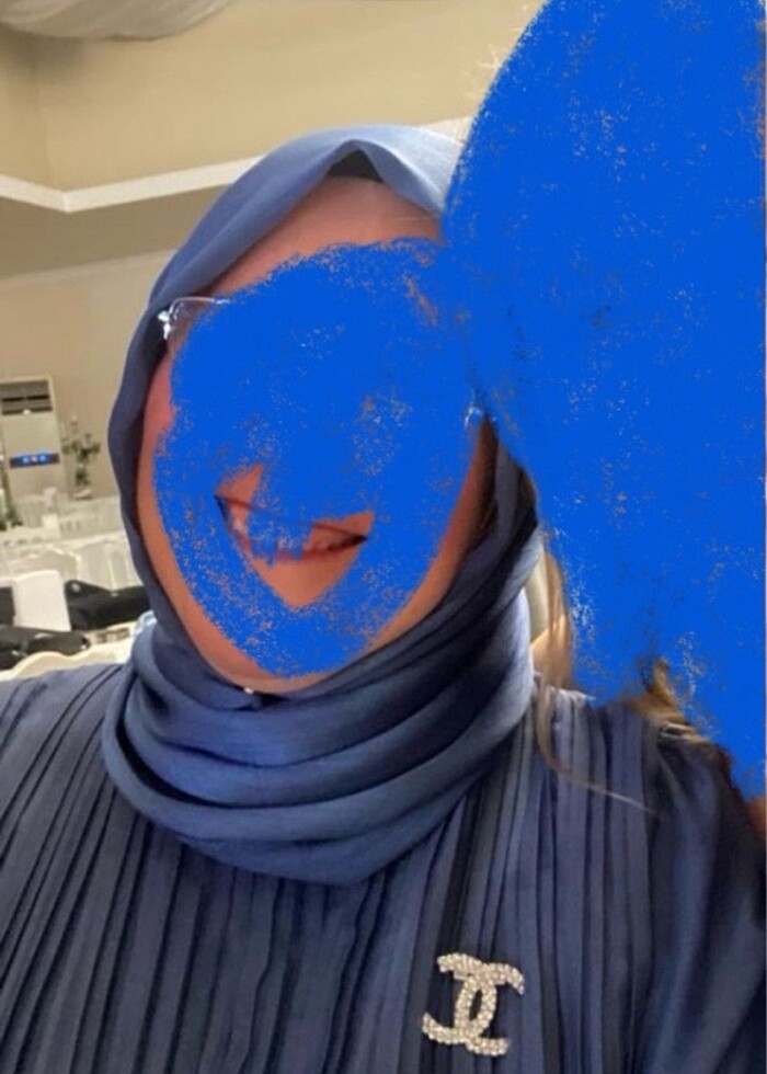 İndigo tesettür abiye - Görsel 3