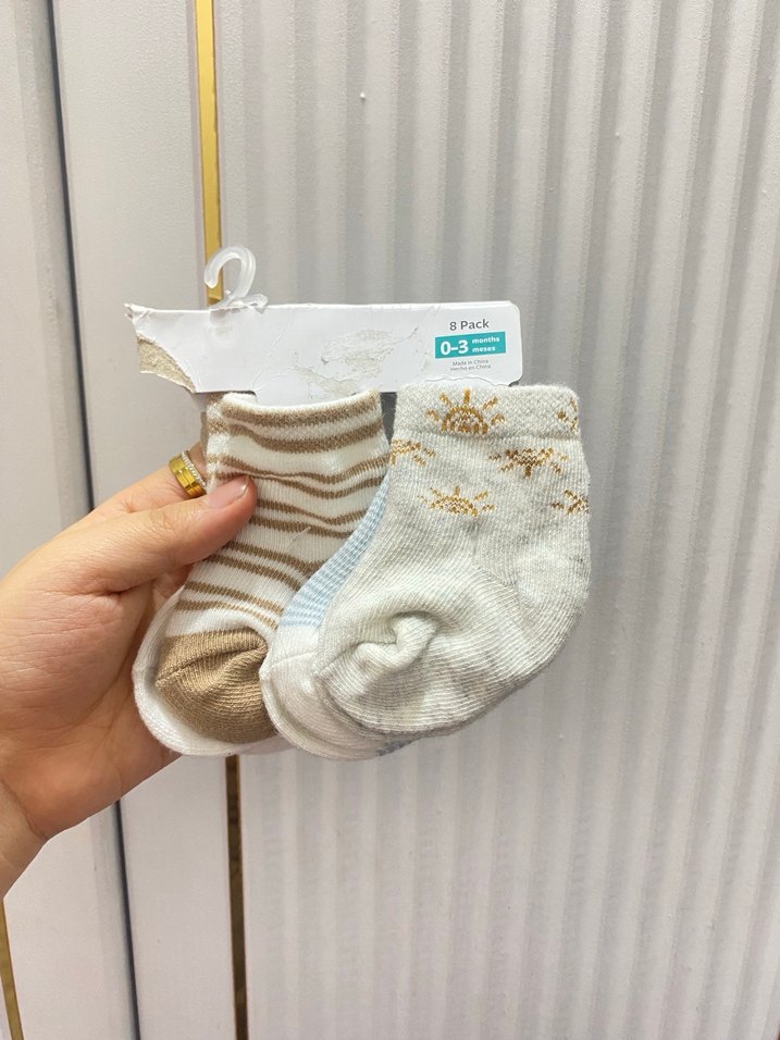 Çoklu erkek bebek çorap seti - Görsel 2