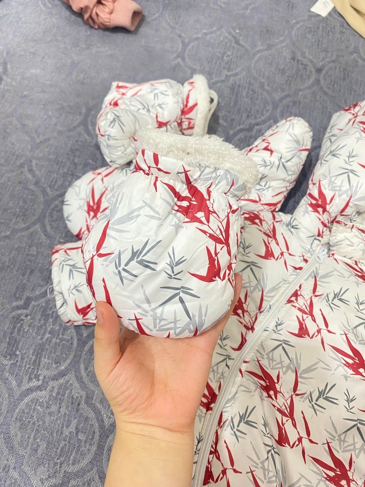 Erkek bebek astronot tulum/mont - Görsel 2