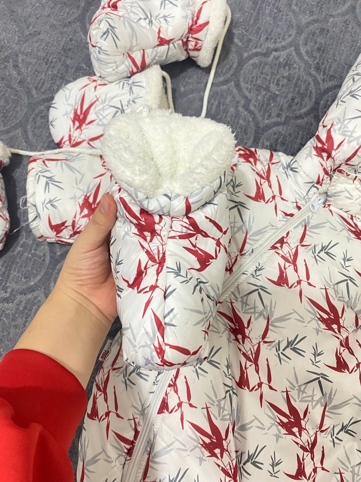 Erkek bebek astronot tulum/mont - Görsel 3