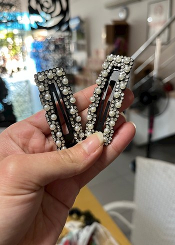 Renkli Boncuklu Bohem Cam Toka (3lü 60 TL) - Görsel 4