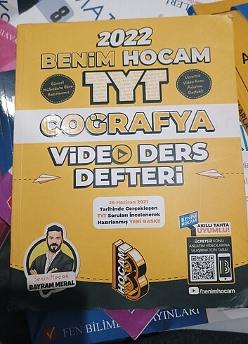Benim hocam tyt coğrafya video ders defteri
