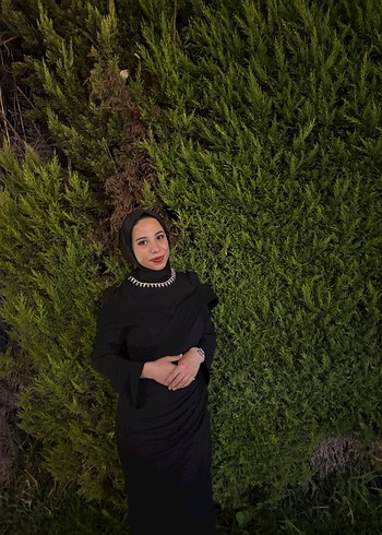 Abiye Uzun Siyah Gotik Drapeli Abiye Elbise