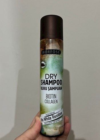 Morfose Biotin ve Kolajenli Kuru Şampuan