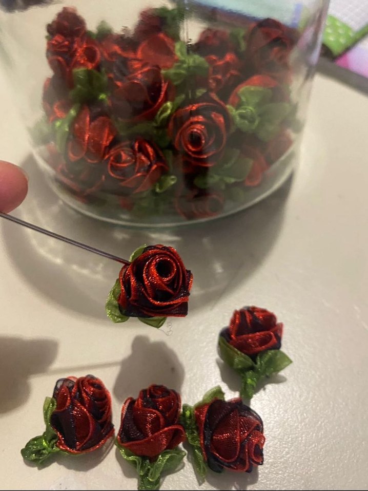 Çeyizlik gül başak oyası - Görsel 2