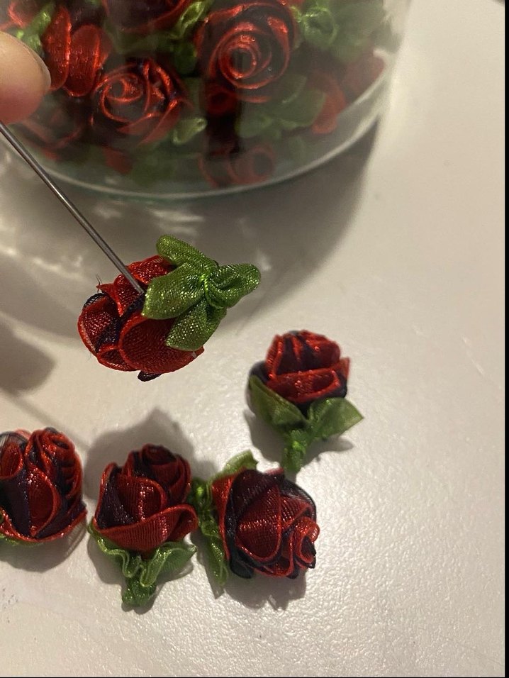 Çeyizlik gül başak oyası - Görsel 3