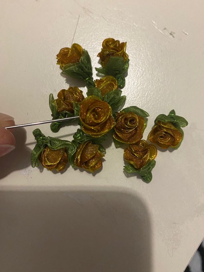 Çeyizlik gül başak oyası - Görsel 5