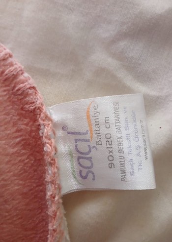 Çift taraflı Pembe Çocuk Battaniyesi - Görsel 3