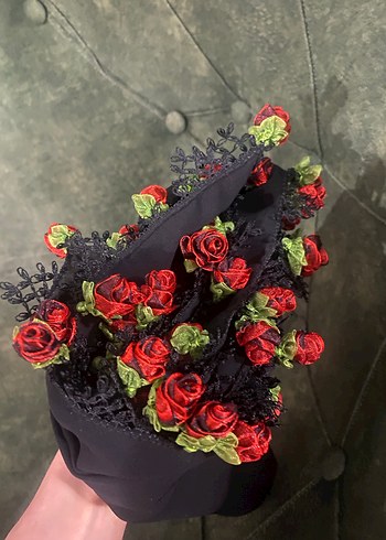 İğne oyalık gül başak oyası - Görsel 2