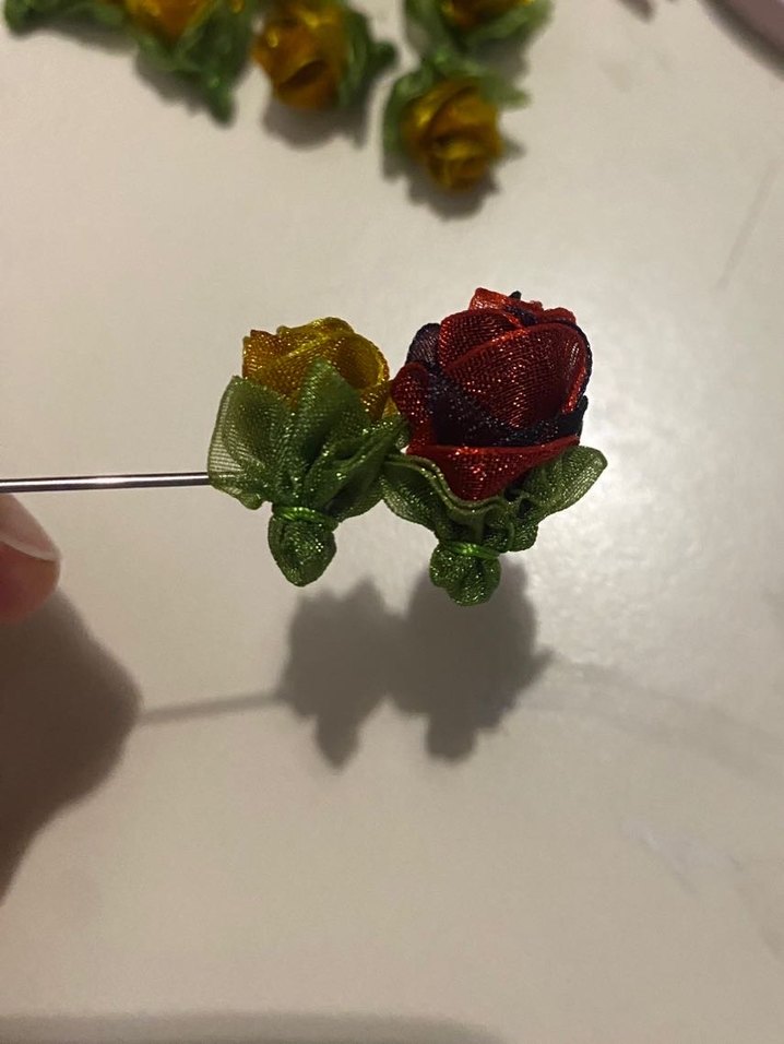 İğne oyalık gül başak oyası - Görsel 4