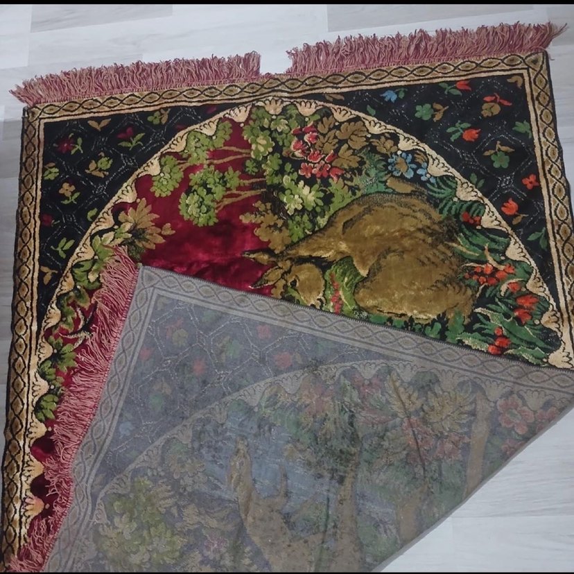 Bohem Geyik Desenli duvar halısı - Görsel 3