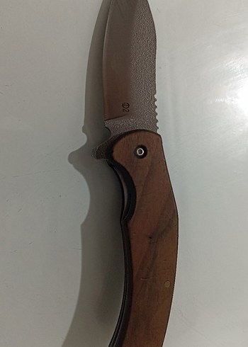 Kahverengi Ahşap Saplı D2 Çakı - Görsel 4