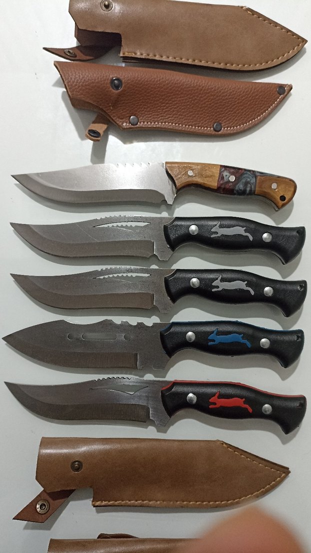 Kahverengi Saplı Çok Amaçlı Avcı Bıçağı(Tekli fiyat) - Görsel 2