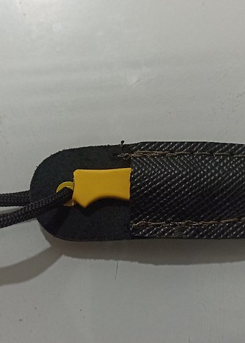 Sarı Saplı Bıçak ve Kılıf(Boyun askı ipli) - Görsel 4