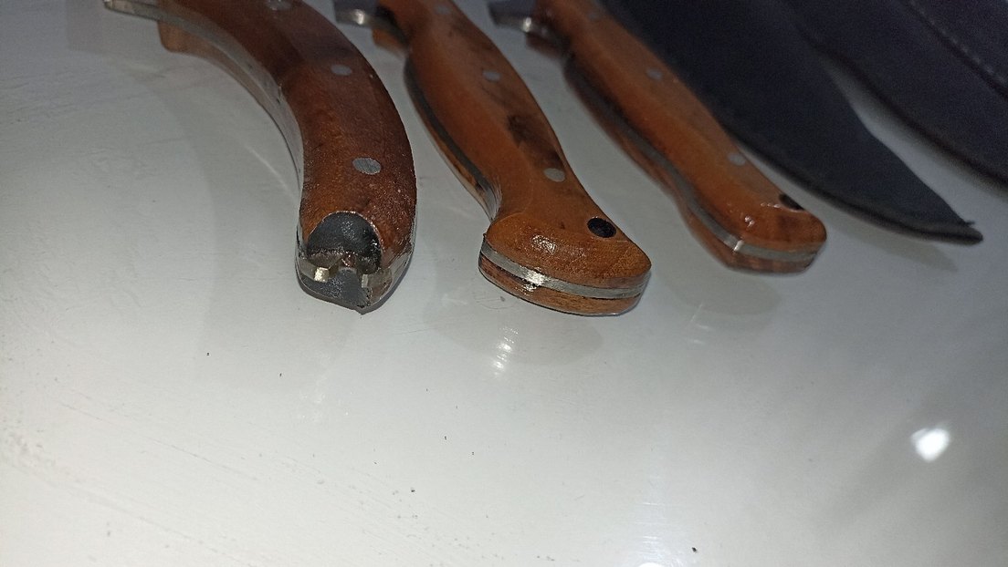 Ahşap Saplı Av ve Doğa kamp Bıçağı(tekli fiyat) - Görsel 4