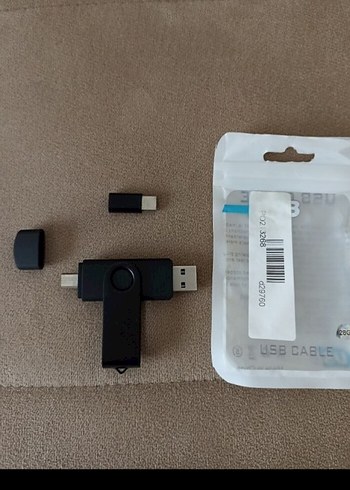 128GB USB BELLEK(DÖNÜŞTÜRÜCÜ DE DAHİL) - Görsel 4