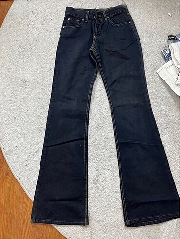 Diğer Düşük Bel Vintage Jean