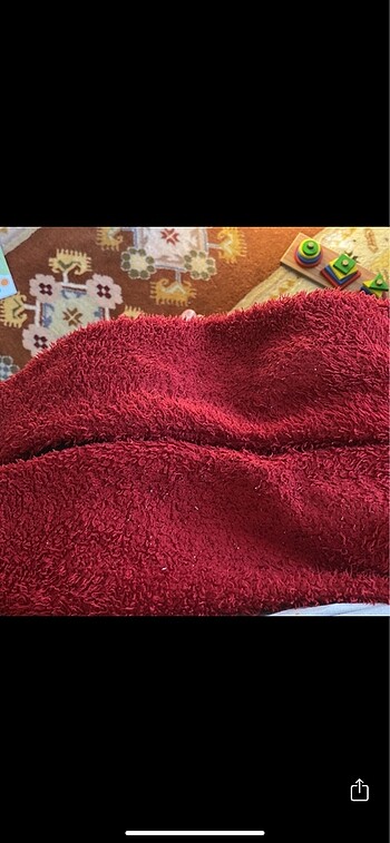l Beden kırmızı Renk Kadın peluş ceket