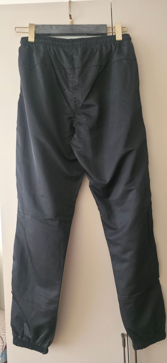 Siyah Fermuarlı Rahat Kesim Eşofman Altı - Görsel 2