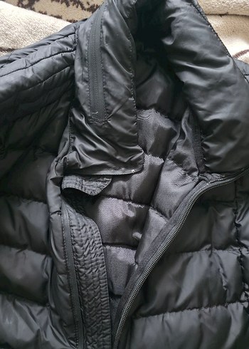 Siyah Fermuarlı Kadın Mont - Görsel 3