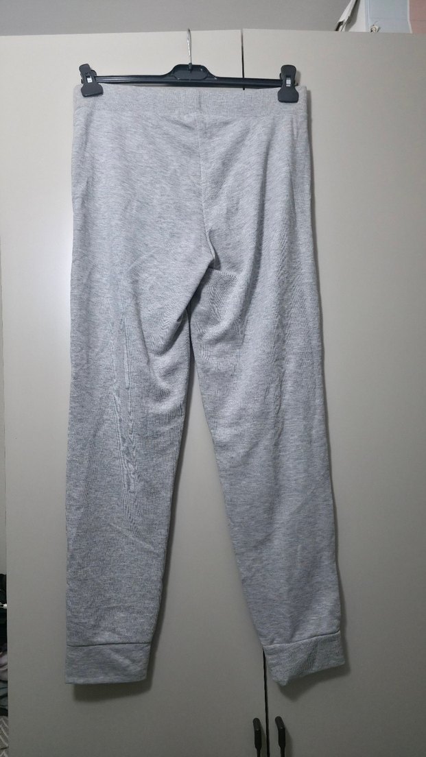 Gri Rahat Kesim Kadın Eşofman Altı - Görsel 2