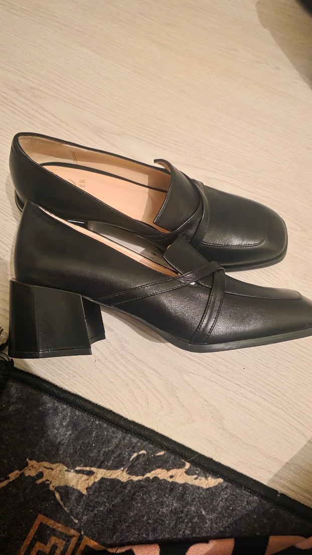 Kadın Siyah Klasik Topuklu Ayakkabı - Görsel 2