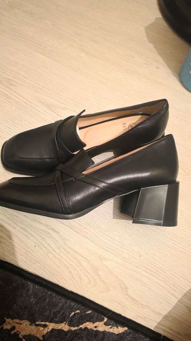 Kadın Siyah Klasik Topuklu Ayakkabı - Görsel 3