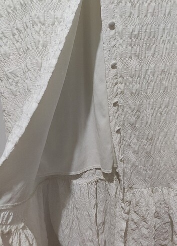 Günlük beyaz elbise - Görsel 2