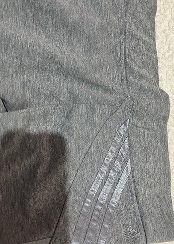 Gri Kadın Spor Eşofman Altı Elastik Bel - Görsel 4