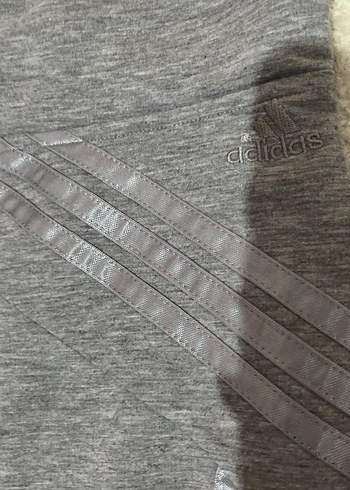 Gri Kadın Spor Eşofman Altı Elastik Bel - Görsel 3