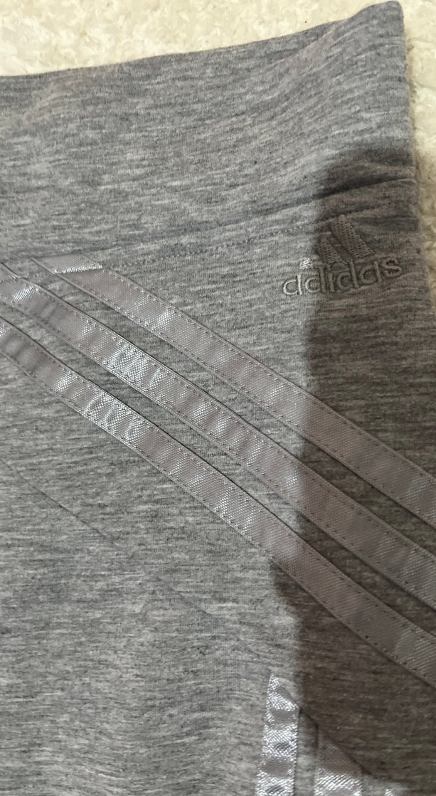 Gri Kadın Spor Eşofman Altı Elastik Bel - Görsel 3