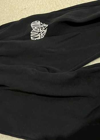 Siyah Kadın Rahat Kesim Eşofman Altı - Görsel 2