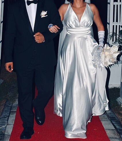 GELİNLİK/ SATEN ELBİSE - Görsel 2