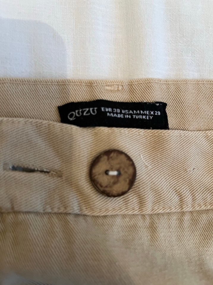 Bej kumaş pantolon — görsel 6/8