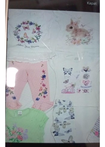 Nakışlı Dantelli Kız Çocuk Elbise ve takımlar - Görsel 2