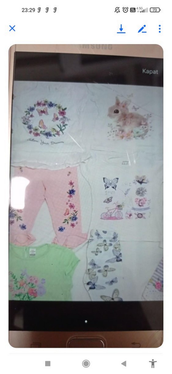 Nakışlı Dantelli Kız Çocuk Elbise ve takımlar - Görsel 2