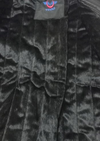 Düğmeli Siyah Midi Erkek Mont - Görsel 12