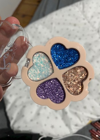 Kalp Şekilli gliytter Far Paleti - Görsel 4