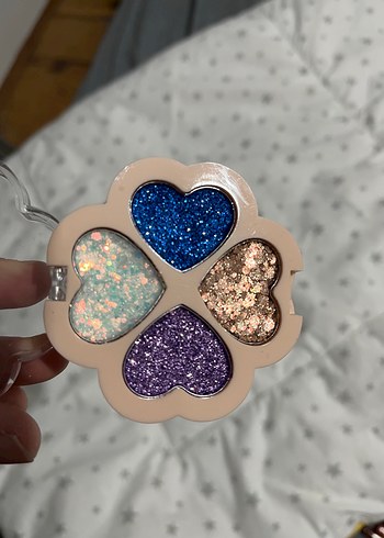 Kalp Şekilli gliytter Far Paleti - Görsel 3