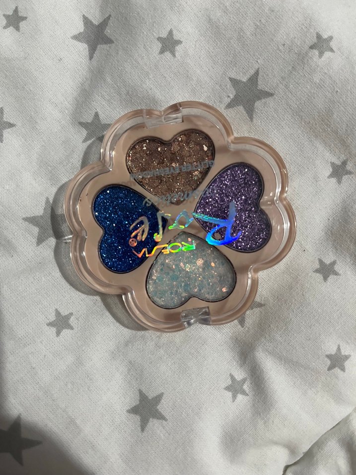 Kalp Şekilli gliytter Far Paleti - Görsel 2