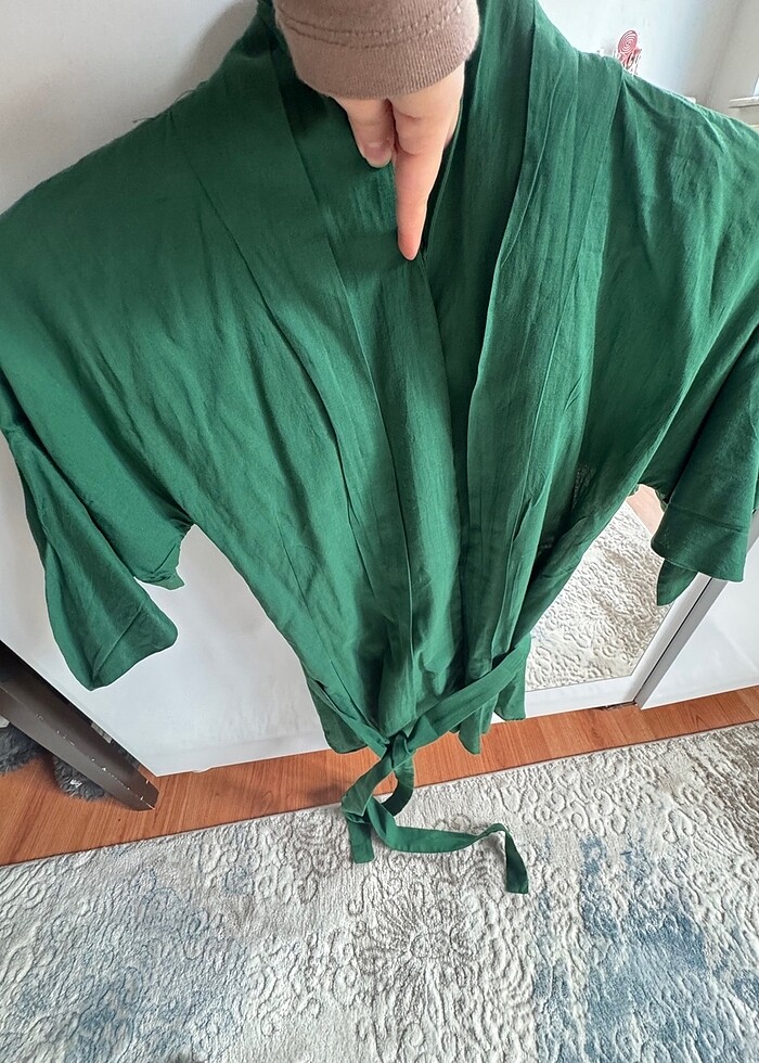 Yeşil zara bluz - Görsel 2