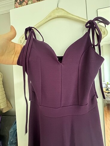 Mor elbise - Görsel 2