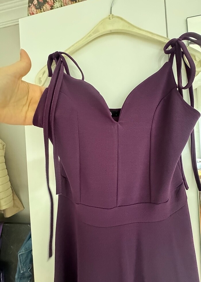 Mor elbise - Görsel 2