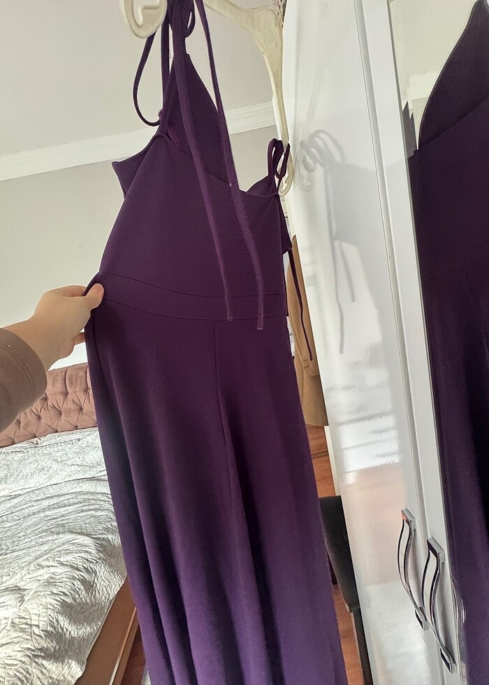 Mor elbise - Görsel 3