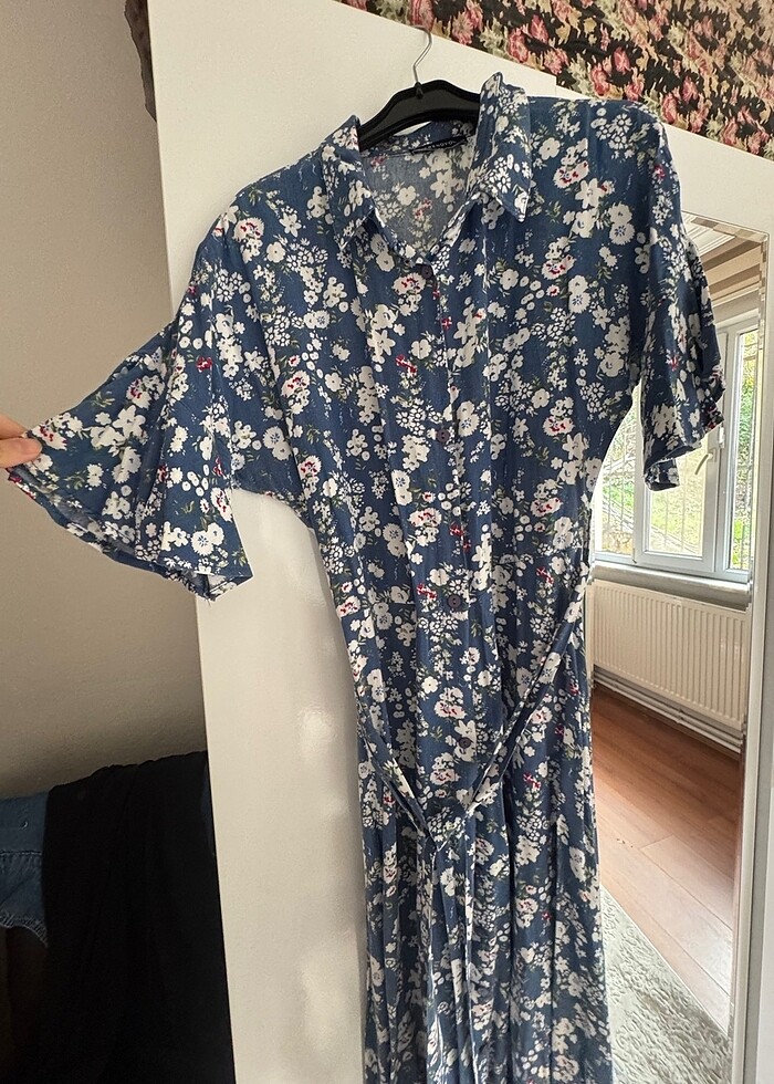 Gömlek elbise - Görsel 2